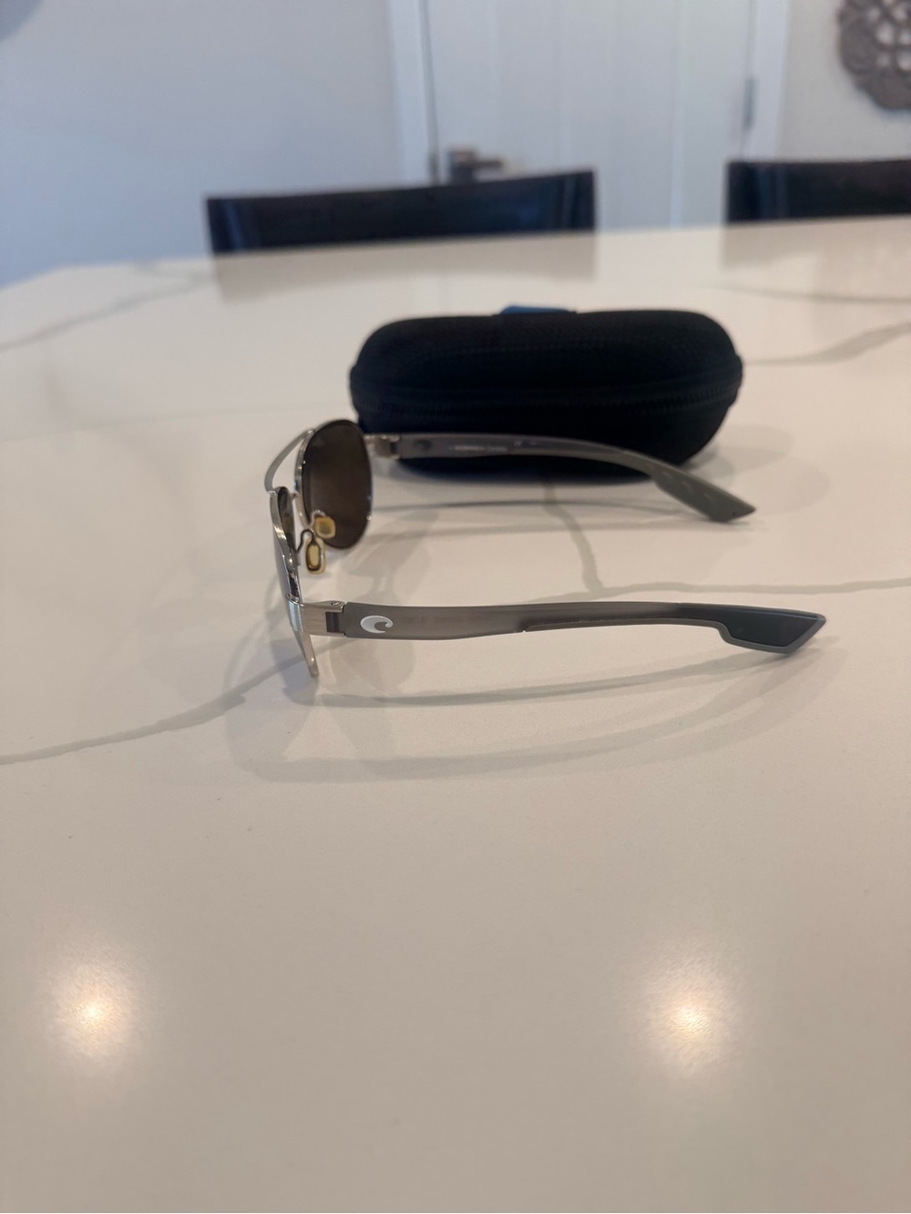 Costa Aviator Sunglasses with Blue Lenses - Picture 8 of 10